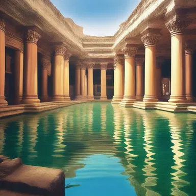 According to ancient mythology, the gods created the reservoir as a divine gift to provide abundant water and fertility to the land.