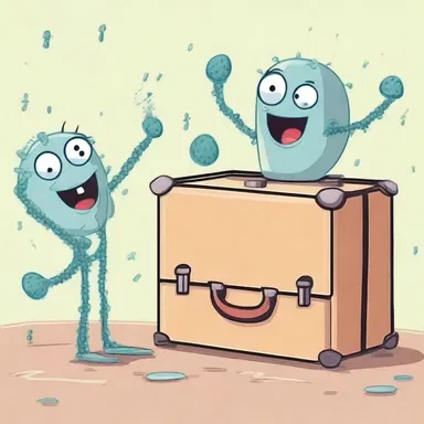 Why did the bacteria bring a suitcase to the party? Because it heard there was a reservoir nearby!