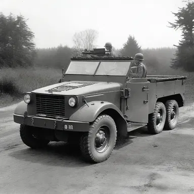 During World War II, the Allies strategically used a reservoir of military vehicles to launch a successful invasion.