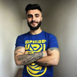 Create me : My name is Fatih Çelen I am an engineer. I am 24 years old. I love swallow and have a swallow tattoo on my left arm. I love Fenerbahçe and machine.