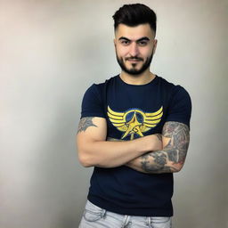 Create me : My name is Fatih Çelen I am an engineer. I am 24 years old. I love swallow and have a swallow tattoo on my left arm. I love Fenerbahçe and machine.