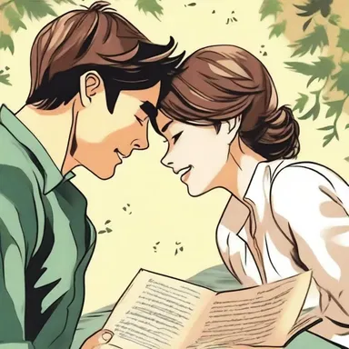 The joyous ending of the novel left the readers with a warm and satisfied feeling.