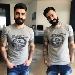 Create me : My name is Fatih Çelen I am an engineer. I am 24 years old. I love swallow and have a swallow tattoo on my left arm. I love Fenerbahçe and machine. My haircut short and like american soldier. my mustache and beard are short. Last third picture is looking like me