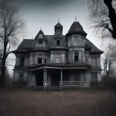 In the horror movie, the evil spirit haunted the old mansion for eons, tormenting anyone who entered.