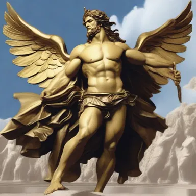 According to Greek mythology, the Titans ruled during the Golden Age, a mythical eon of peace and happiness.