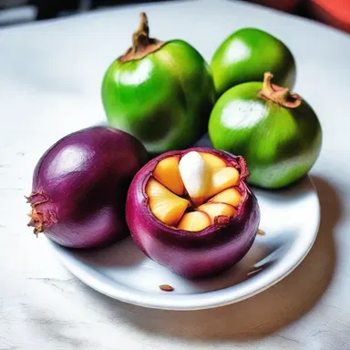As I bit into the juicy mangosteen, I couldn't help but be reminded of the eerie and unsettling atmosphere of a horror movie.