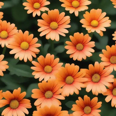 The orange daisy is often used in religious rituals as a symbol of purity and divine beauty.