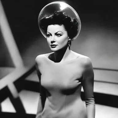In the futuristic world depicted in the science fiction film, the mezzo-soprano's voice was considered a rare talent.