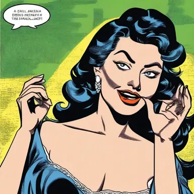 The mezzo character in the comic book possessed both the power of a soprano and a contralto.