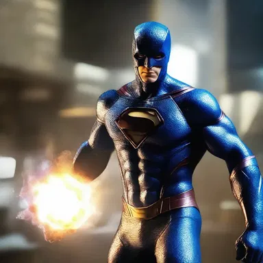 In the movie, the superhero's powers were activated through the solidification of a mysterious substance.