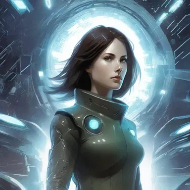 In this science fiction novel, the protagonist gains her supernatural abilities after a futuristic device undergoes solidification.