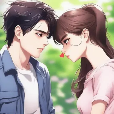 The love between the two main characters was like the solidification of their hearts, growing stronger with each passing day.