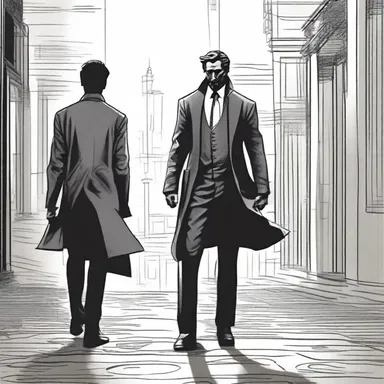 The dialog between the protagonist and the antagonist in the final chapter of the novel was filled with tension and suspense.