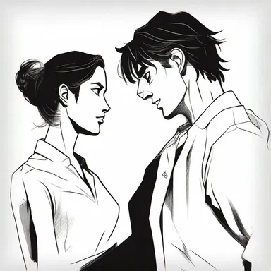 The novel was filled with deep and meaningful dialog between the protagonist and the antagonist.