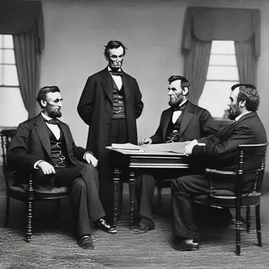 The dialog between Abraham Lincoln and his advisors played a crucial role in his decision to issue the Emancipation Proclamation.