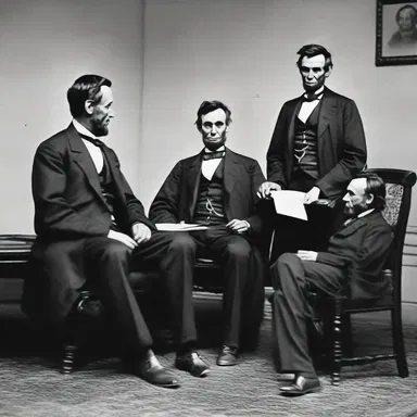 The dialog between Abraham Lincoln and his advisors played a crucial role in his decision to issue the Emancipation Proclamation.