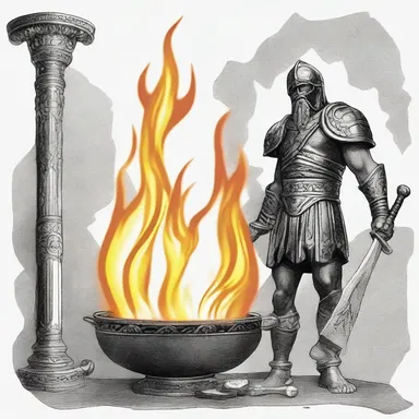 According to ancient mythology, misch metal was used by the gods to create fire and forge powerful weapons.