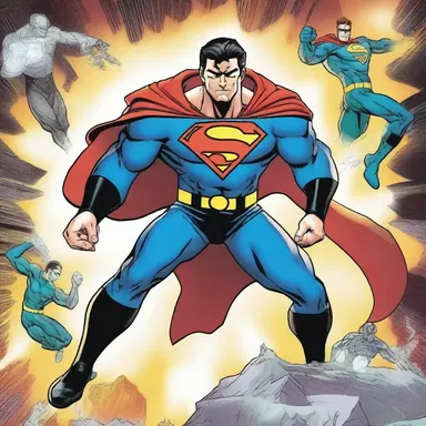 In the latest issue of the superhero comic series, the protagonist uses their powers to get rid of the villain once and for all.