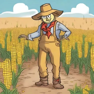 Why did the scarecrow want to get rid of the corn? Because it was a-maize-ing!