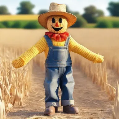 Why did the scarecrow want to get rid of the corn? Because it was a-maize-ing!