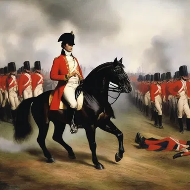 At the Battle of Waterloo, the Duke of Wellington positioned his troops obliquely to maximize their defensive advantage.
