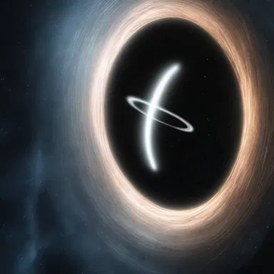 In the movie 'Interstellar', the spacecraft obliquely approaches a wormhole in order to travel to another galaxy.
