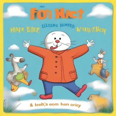 The picture book tells a story with both words and illustrations, making clever use of visual jokes to engage young readers.