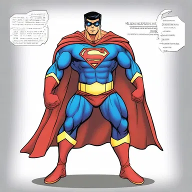 As the hero fought against the villain, he quickly changed into his superhero costume, leaving behind his deshabille appearance.