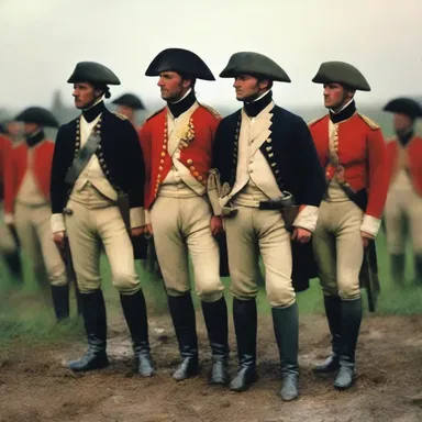 During the Battle of Waterloo, soldiers were often seen in a state of deshabille, as their uniforms got tattered and dirty from the intense combat.