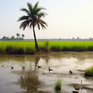 The mudhif appeared as an iconic setting in the film capturing the cultural richness of the marshlands.