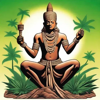 According to African mythology, the gods used dagga to communicate with mortals.