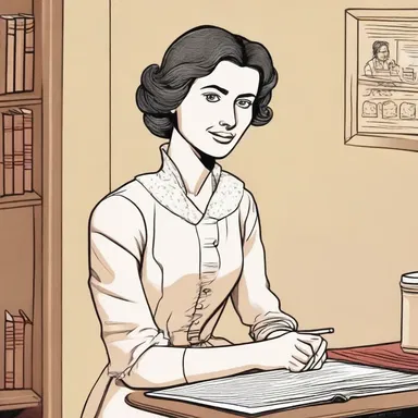 In the novel, the protagonist's aunt played a crucial role in shaping her character and providing guidance.