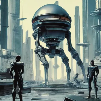 In the futuristic world of the novel, advanced technology was used to crush out any form of rebellion.