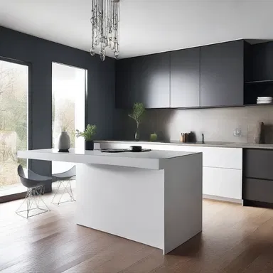 The modern minimalist style emphasizes clean lines and uses hidden mechanisms to crush out any clutter and maintain a sleek appearance.