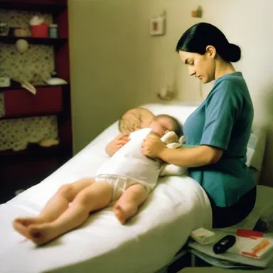 The novel's protagonist relied on an oxytocic drug to hasten the birth of her child during an emergency situation.