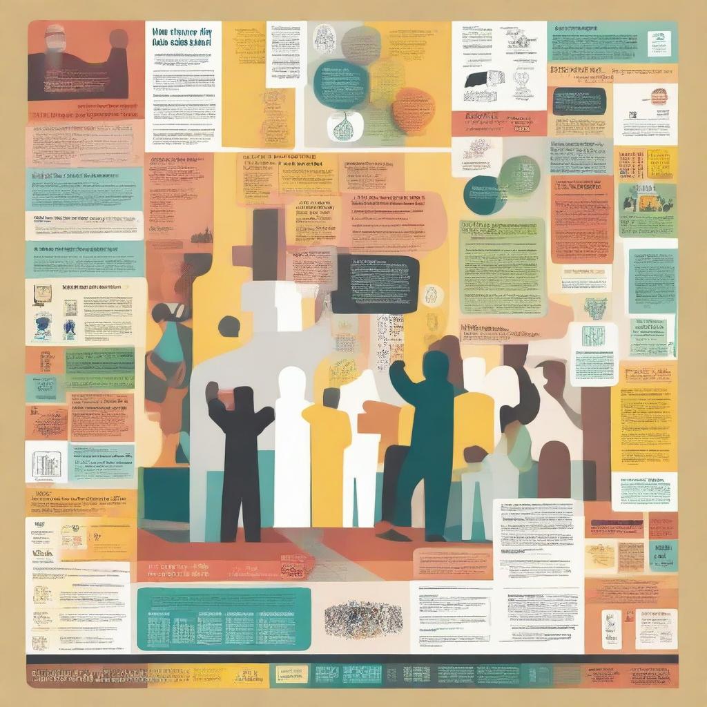 Generate a poster emphasizing a crucial social issue in a community, with elements promoting awareness and encouraging action, resonating strong community engagement and collaboration.