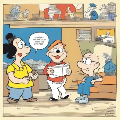 The cartoon had a novel art style that made it stand out from others.