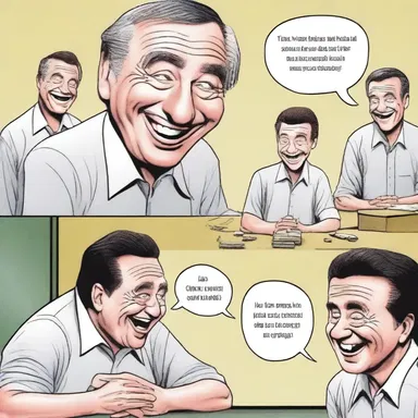His joke had a novel twist that had everyone laughing.