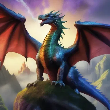 The novel world of magic and dragons created a captivating fantasy.