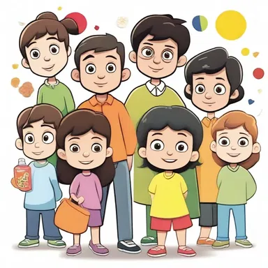 Children were delighted by the novel characters and vibrant animation in the new cartoon series.