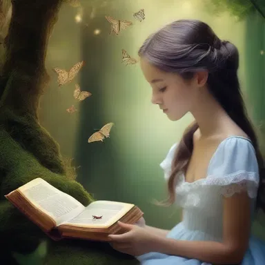 She was enthralled by the epic novel and its intricate magical world.