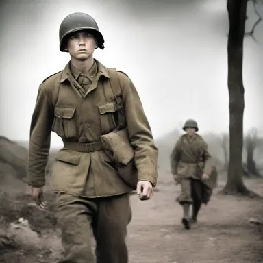 The novel is set during World War II and follows the story of a young soldier.