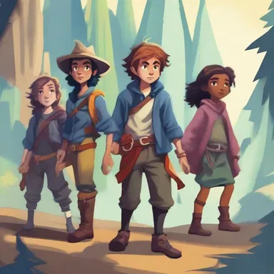 In the novel, a group of misfit adventurers embark on a quest to save their world from an evil sorcerer.
