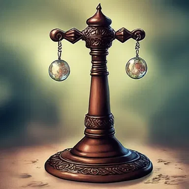 The enchanted spindle in the fantasy story possessed the power to grant any wish to the one who could successfully spin it.