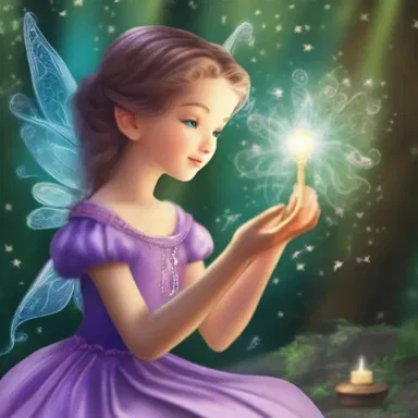 The fairy used her magical spindle to weave intricate spells and create enchanting illusions.