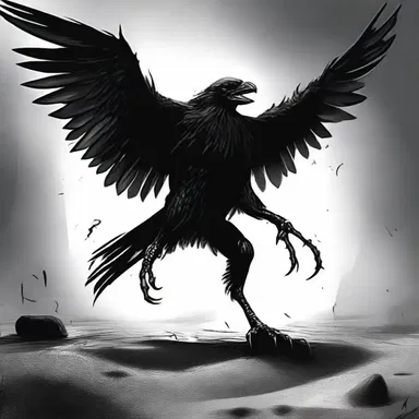 The ravenous creature emerged from the shadows and attacked its victims with an insatiable appetite for flesh.