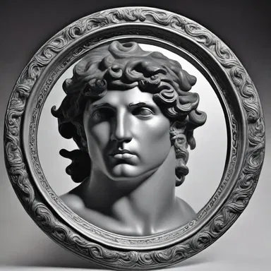 In Greek mythology, Perseus used a mirror shield to ward off the gaze of Medusa.