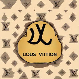 Modify the existing image by integrating the name 'Louis Vuitton' in a prominent yet stylish manner.