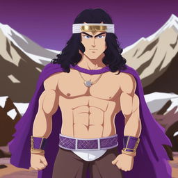 A high-quality digital art image of Kars from JoJo's Bizarre Adventure as a South Park character