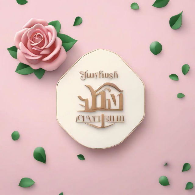 Generate a 3D logo for 'Yanvish Wedding Planner', without any background.